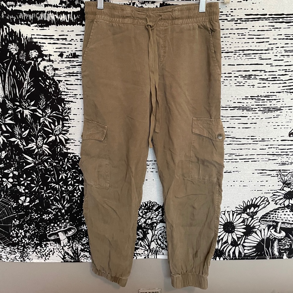 Olive green joggers